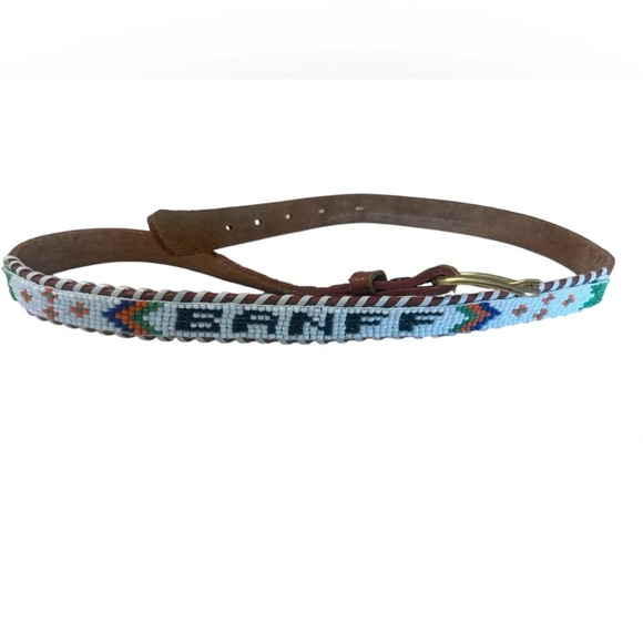 Accessories - Beaded  “Banff” belt XS see measurements- great used condition